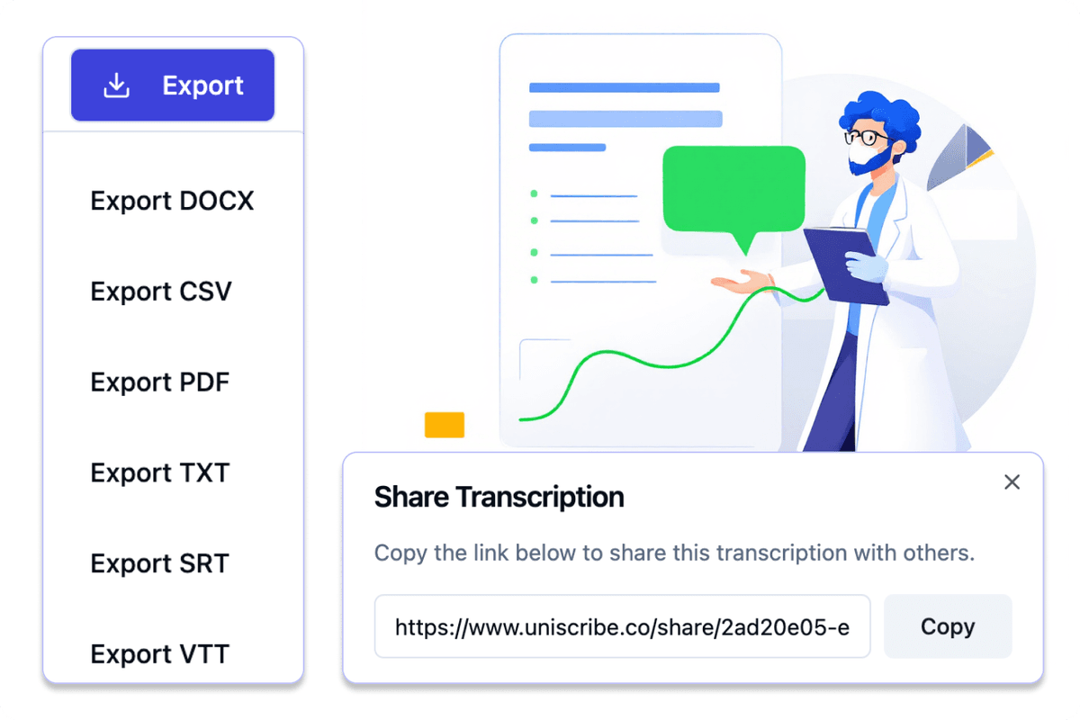 Export and Share