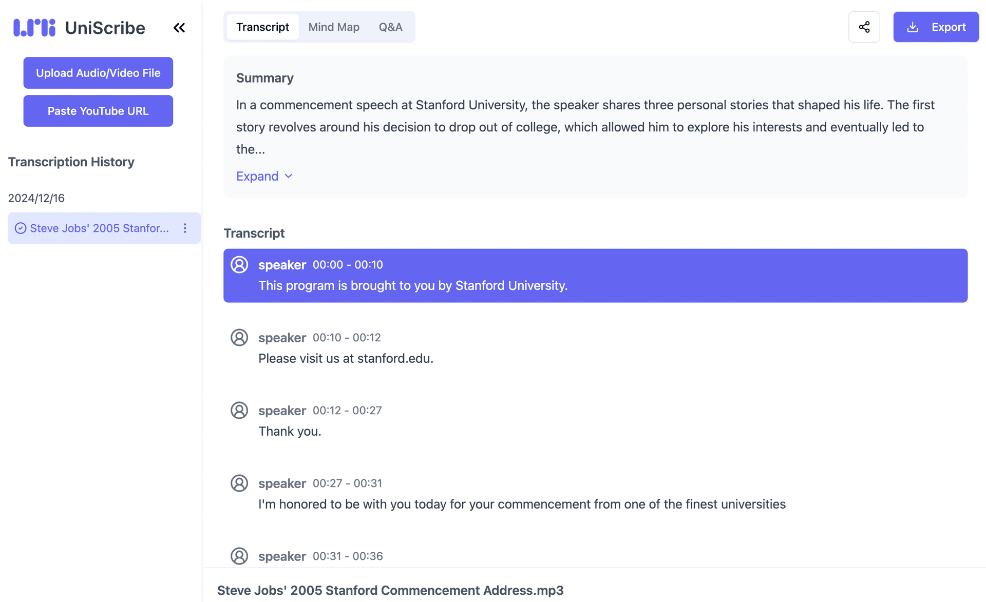 uniscribe-transcribed